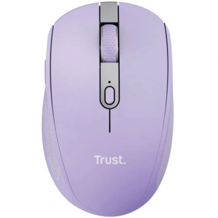 Trust Ozaa Compact Ratón Inalámbrico Morado